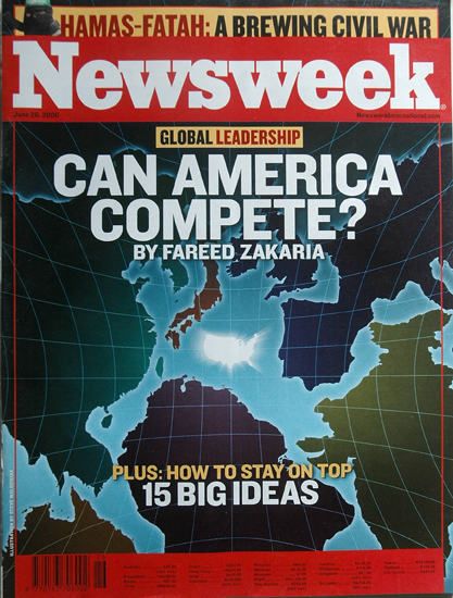 newsweek. Newsweek on 28 June 2006